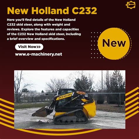 new holland c232 skid steer specs|new holland c232 manual.